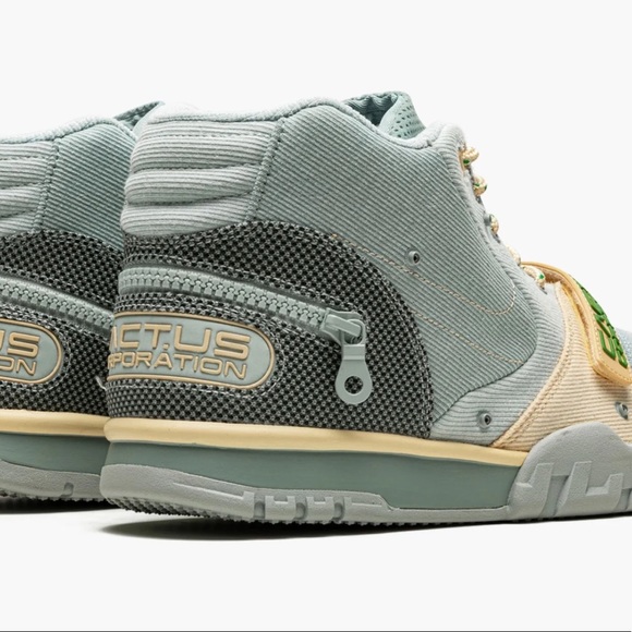 Travis Scott-Grey Haze AIR TRAINER 1 SP Nike Collab size 6 Mens (7.5 Wmns) *New* - Picture 8 of 11